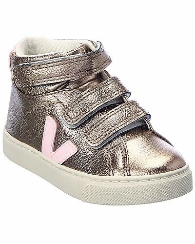 VEJA Small Esplar Mid Leather Sneaker Kids
