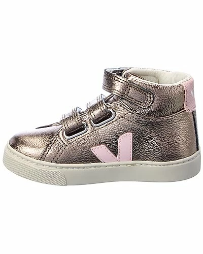 VEJA Small Esplar Mid Leather Sneaker Kids - Image 2