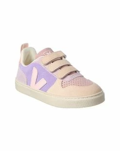 VEJA Small V-10 Suede Sneaker Kids