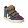 VEJA Small V-10 Mid Suede Sneaker Kids