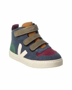 VEJA Small V-10 Mid Suede Sneaker Kids