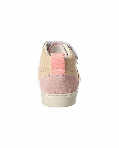 VEJA Small V-10 Mid Suede Sneaker Kids - Image 3